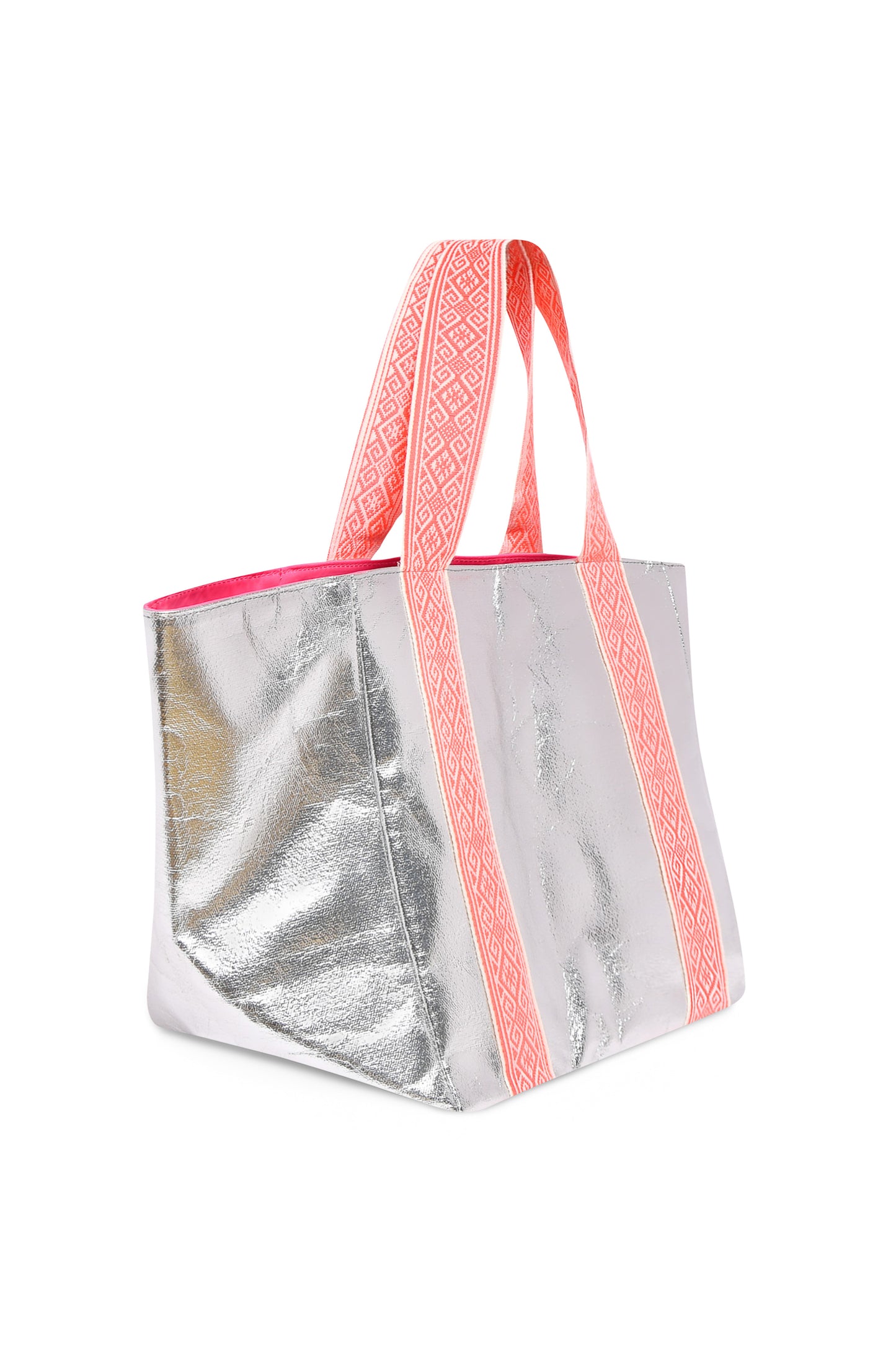 SMALL | KIDS SILVER BEACH BAG