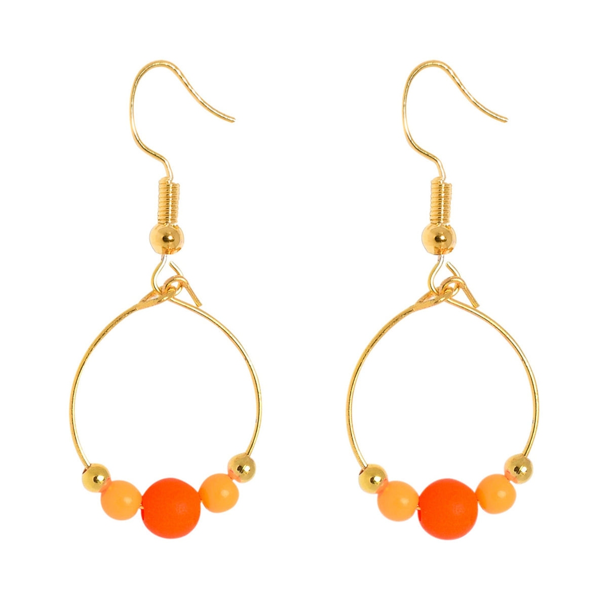 BOPPER EARRINGS - ORANGES Cockatoo