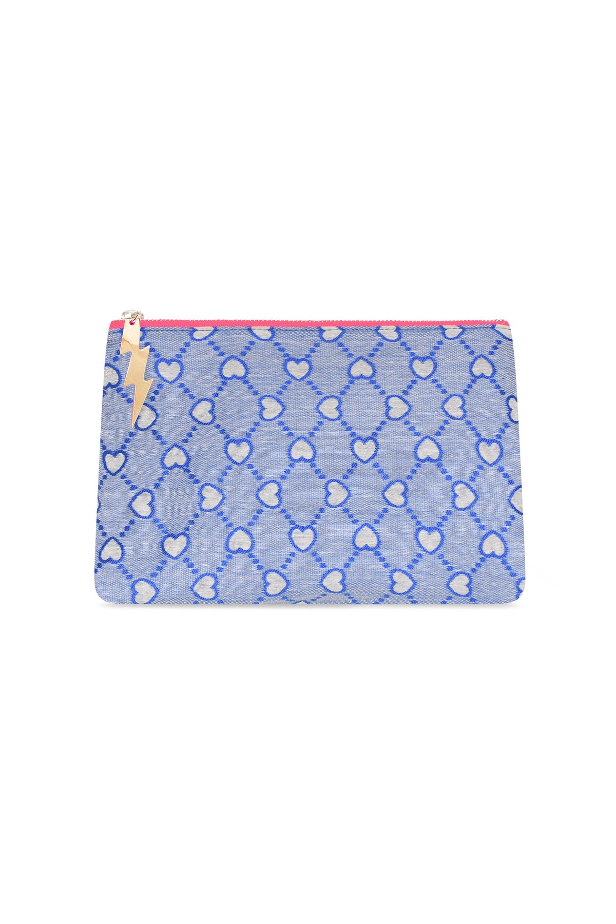 BLUE HEART CLUTCH BAG Cockatoo