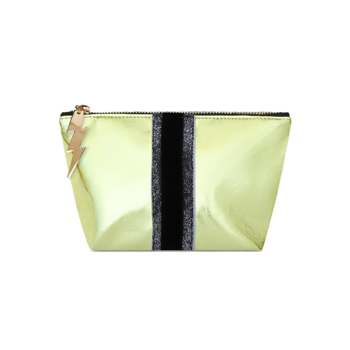 SMALL GREEN METALLIC BAG