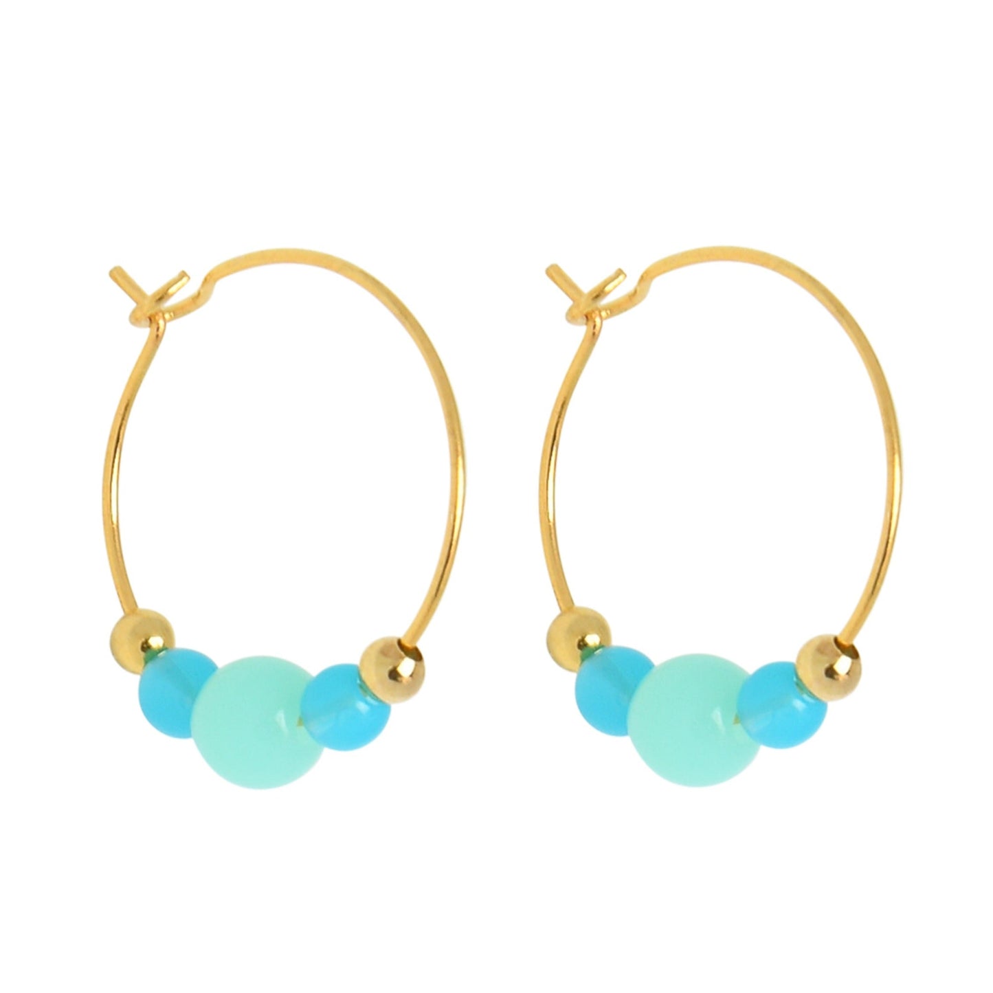 COLOURPOP EARRINGS - BLUES Cockatoo