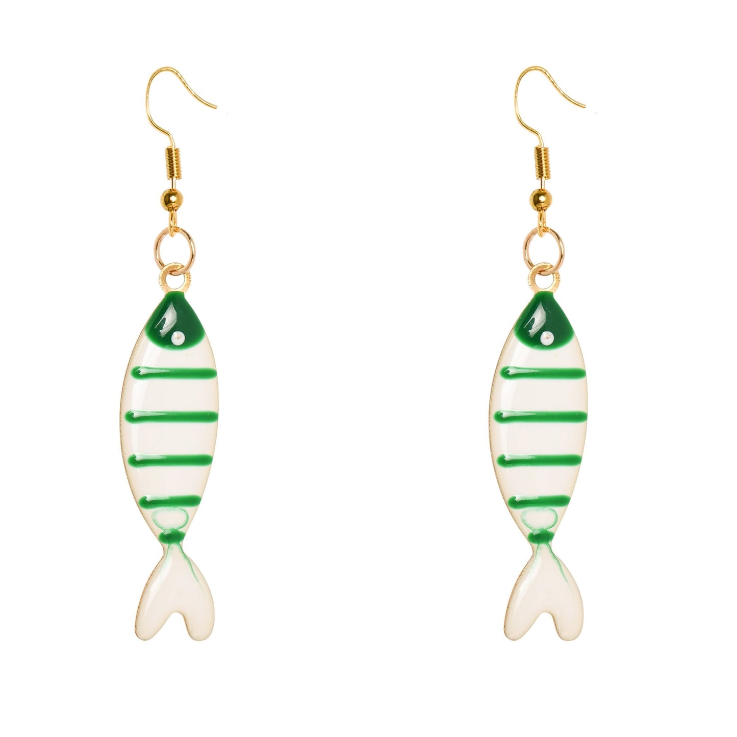 GREEN FISH EARRINGS Cockatoo