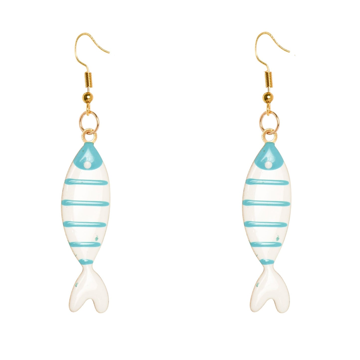TURQUOISE FISH EARRINGS Cockatoo