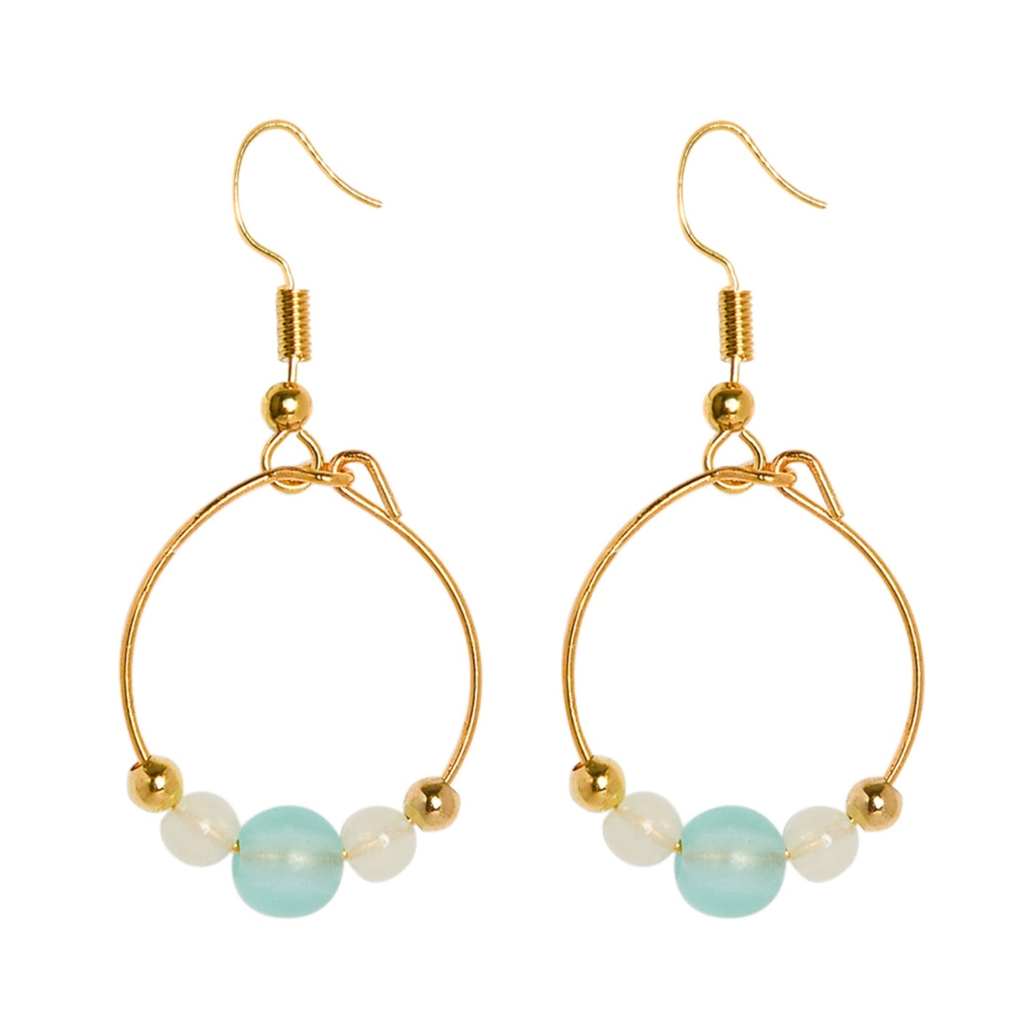 GLOW IN THE DARK HOOPS - BLUE Cockatoo