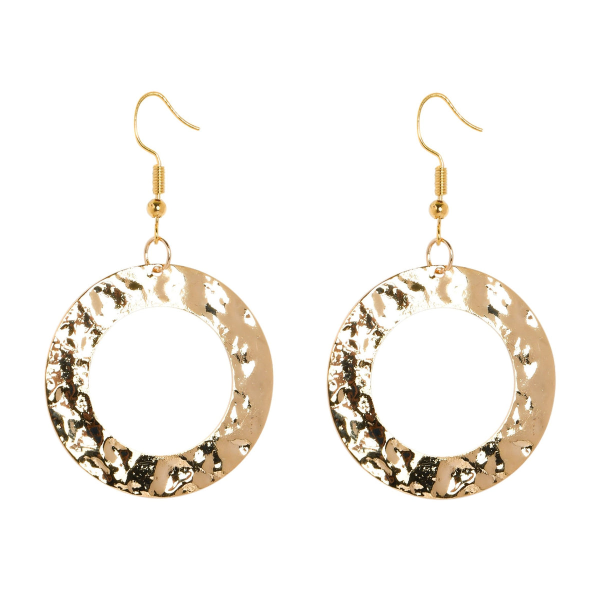 GOLD CIRCLE EARRINGS Cockatoo