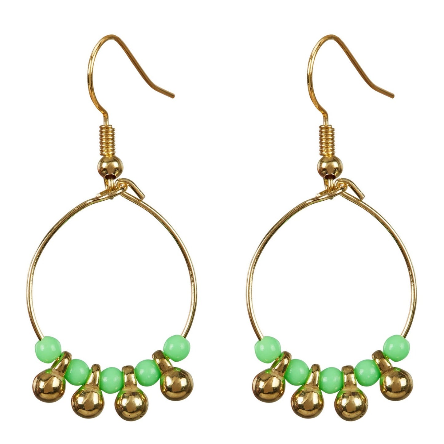 DINKY EARRINGS - GREEN - Cockatoo