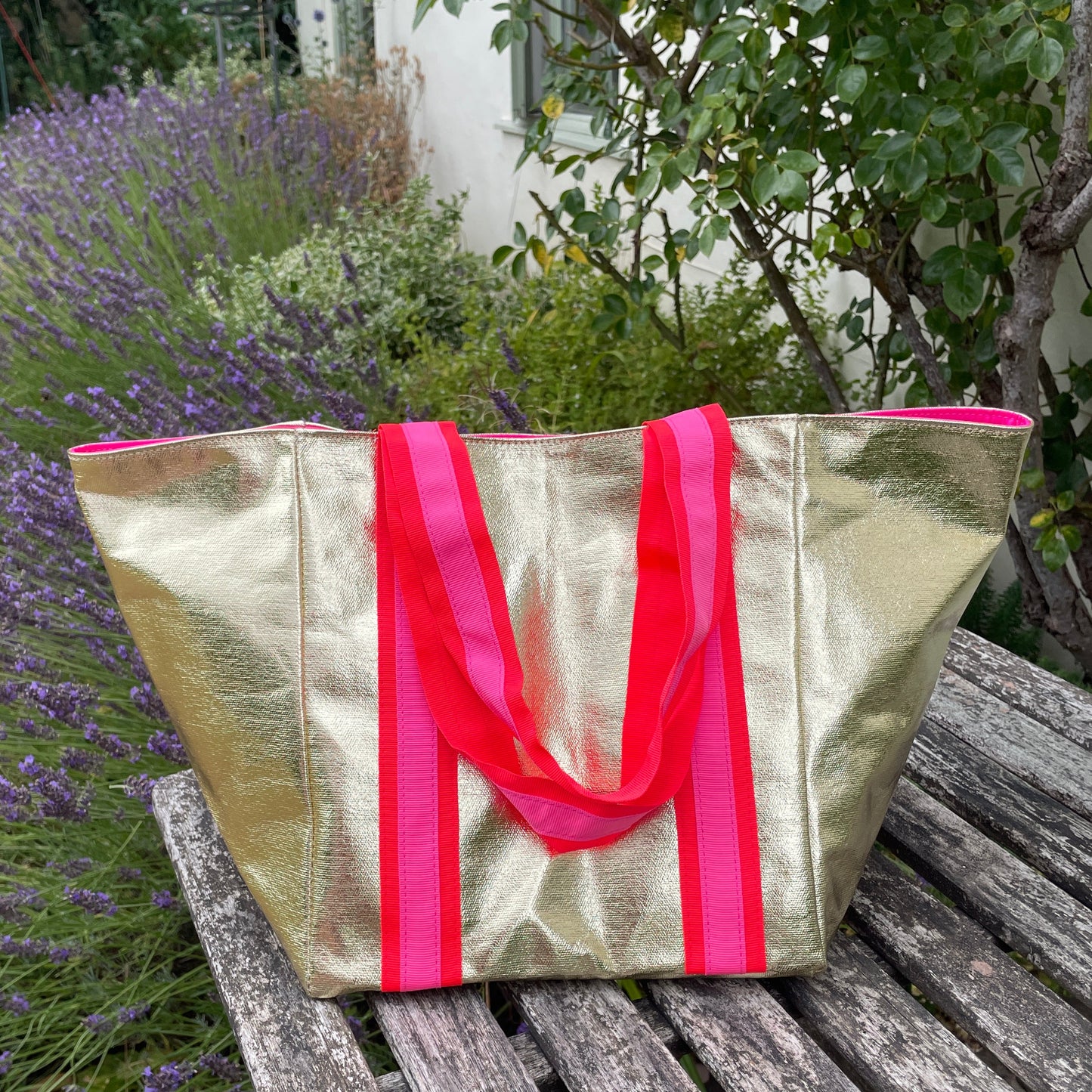SMALL | KIDS GOLD BEACH BAG