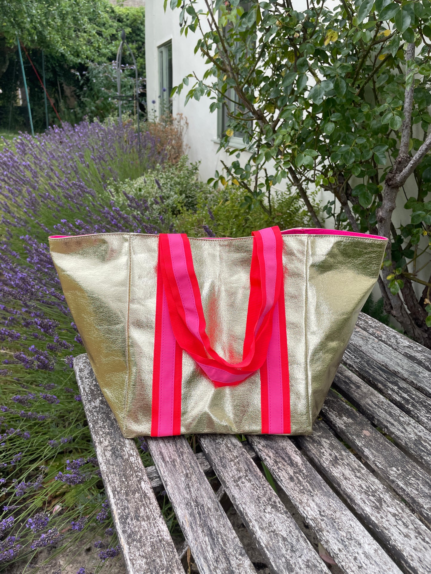 SMALL | KIDS GOLD BEACH BAG