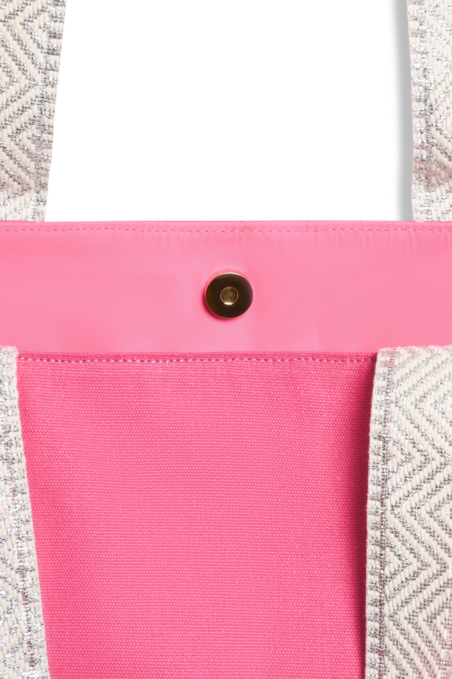PURPLE COTTON CANVAS BEACH BAG