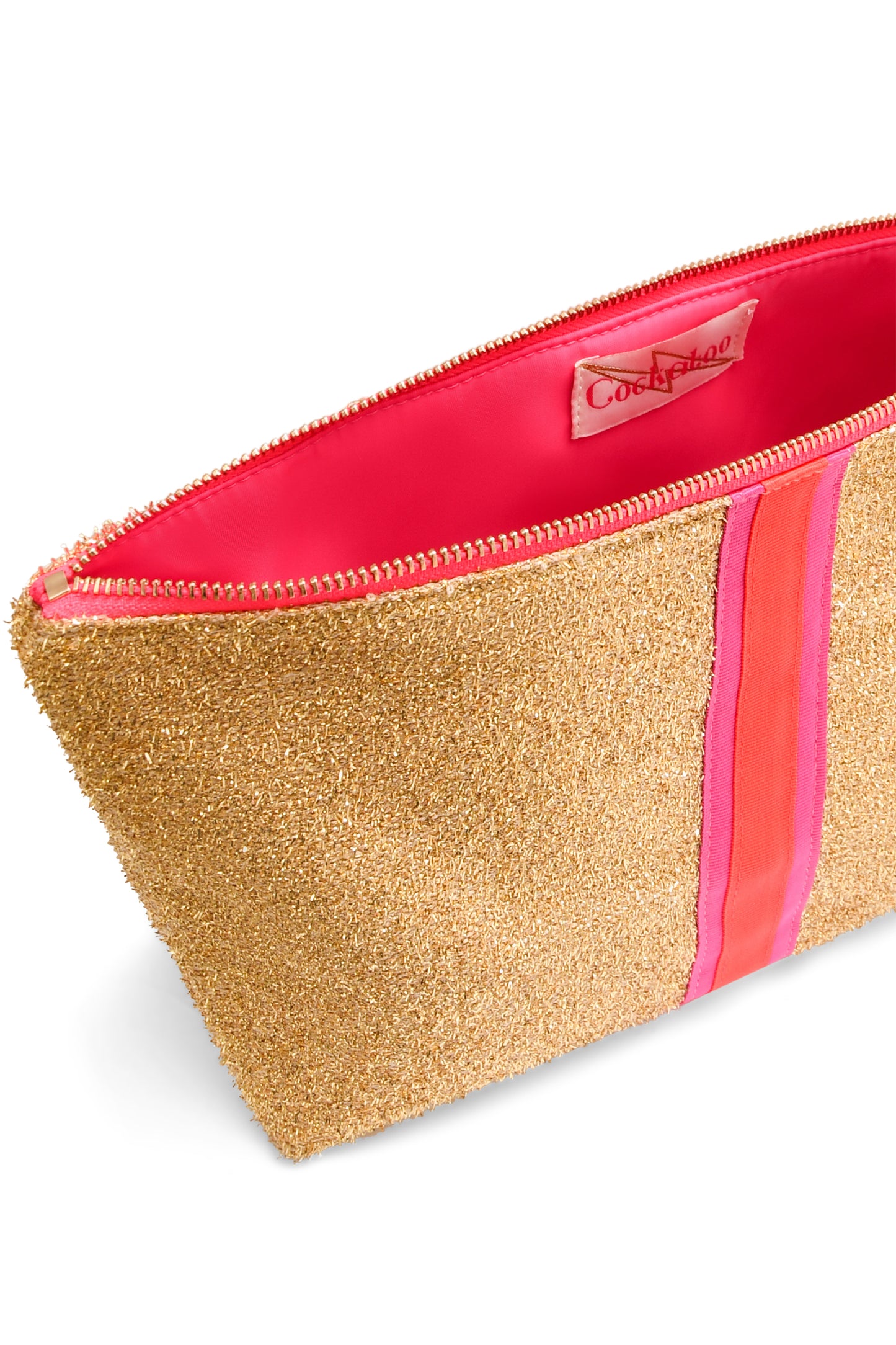 LARGE GOLDEN SHIMMER BAG