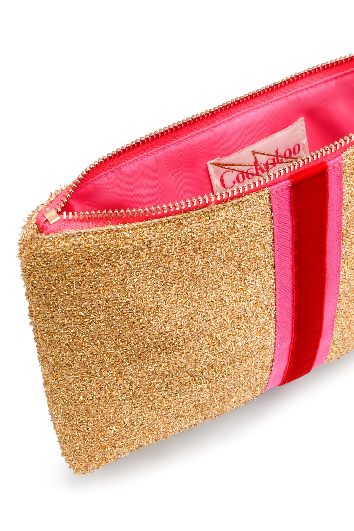 GOLDEN SHIMMER CLUTCH