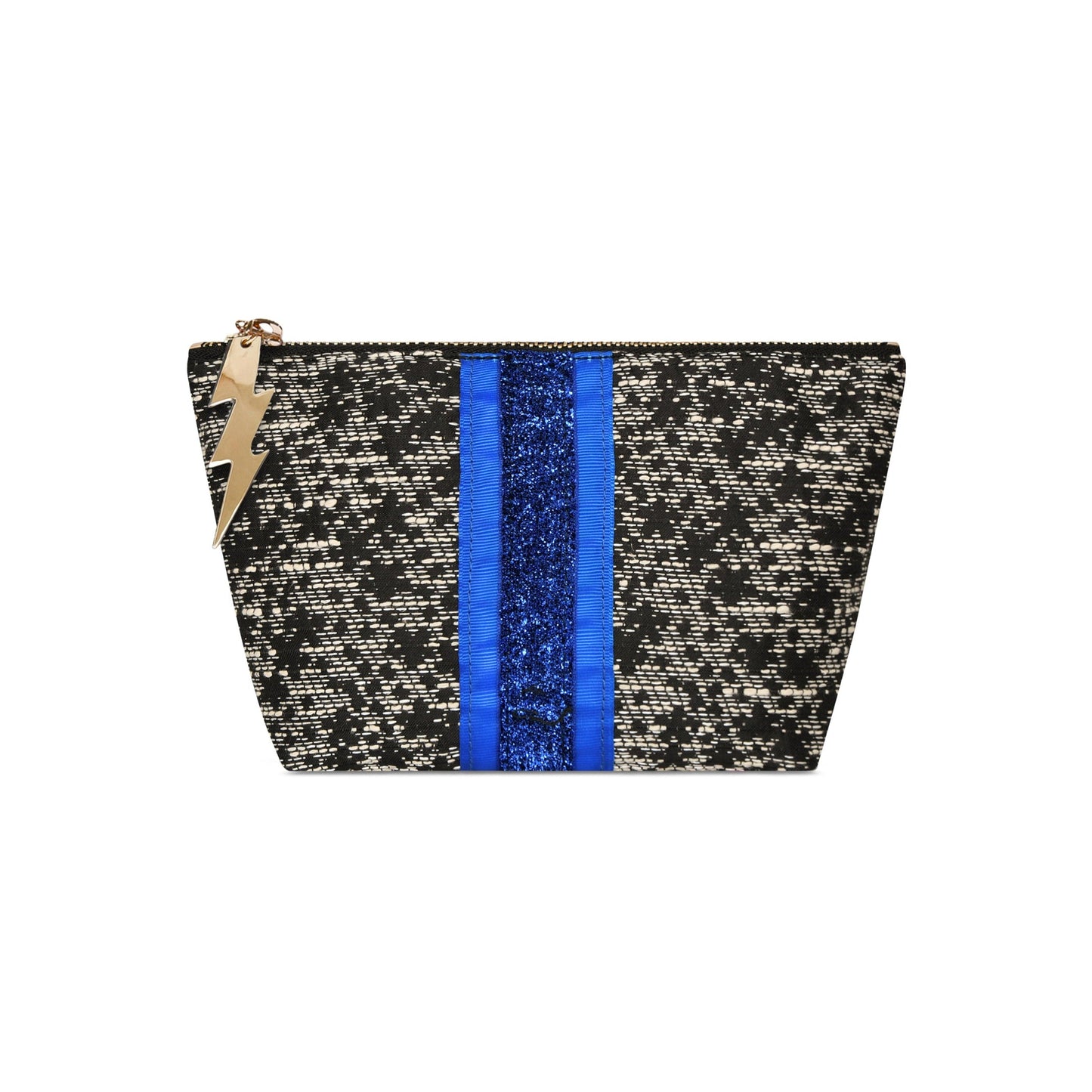 SMALL BLACK WHITE WEAVE BAG Cockatoo