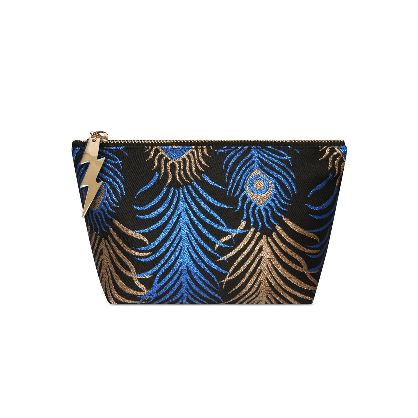 SMALL PEACOCK FEATHER BAG