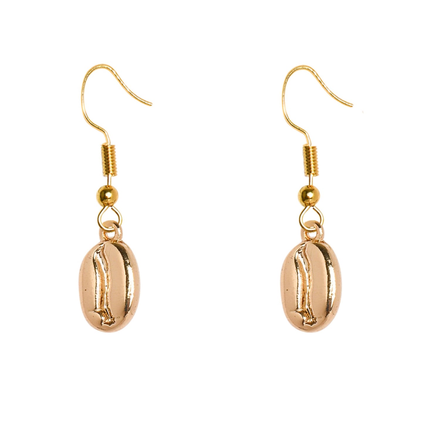 COFFEE BEAN DROPLET EARRINGS Cockatoo