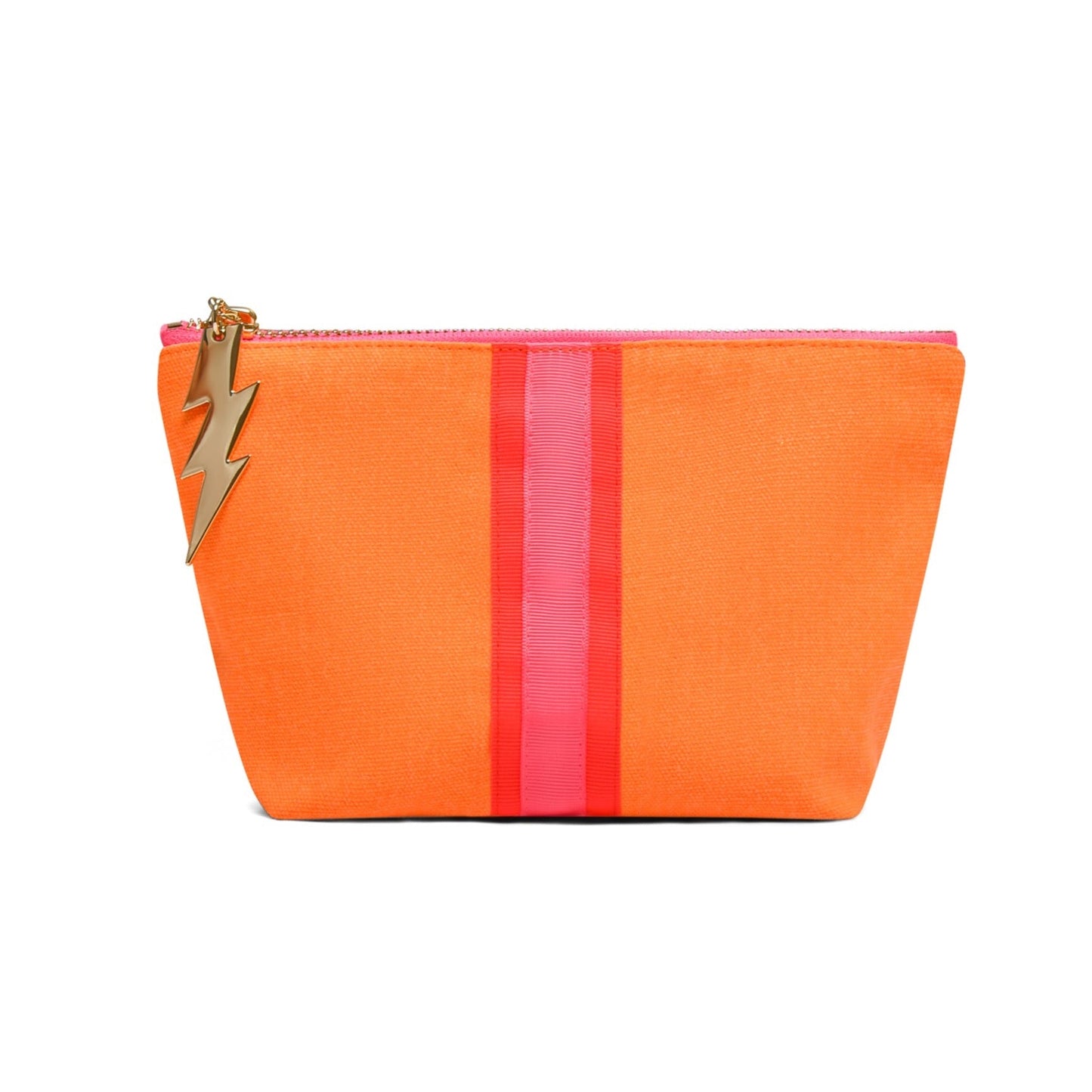 SMALL LUCKY STRIPE BAG - ORANGE - Cockatoo