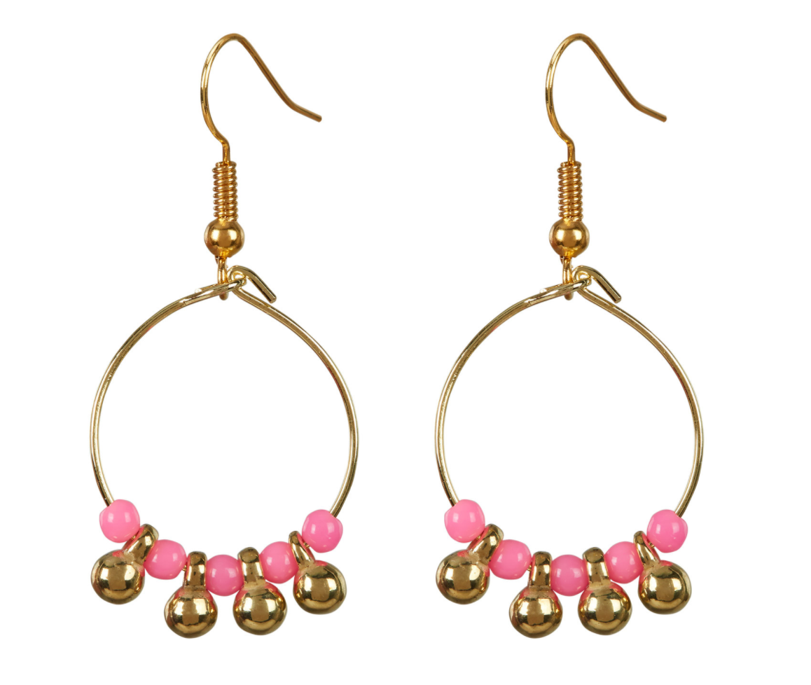 DINKY EARRINGS - PINK