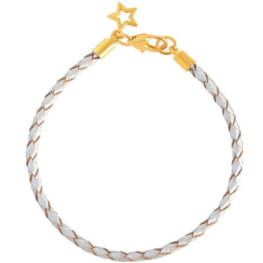 PLAITED STACKLET - SILVER