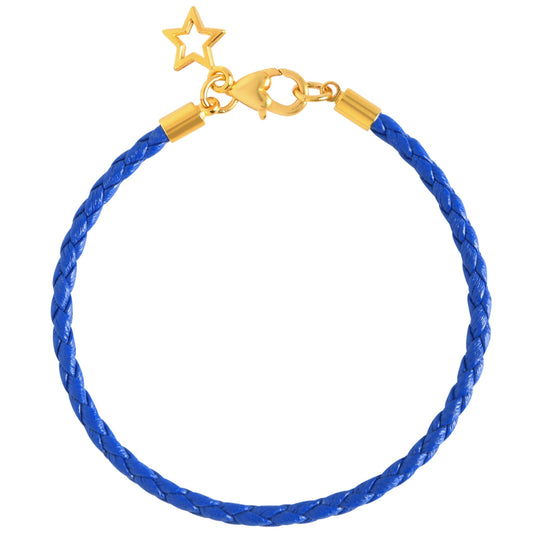PLAITED STACKLET - BLUE