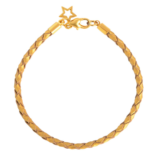 PLAITED STACKLET - GOLD