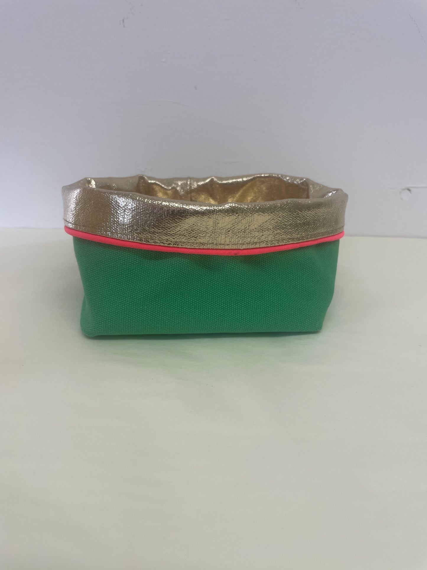 Reversible Storage Pot| Green/Gold