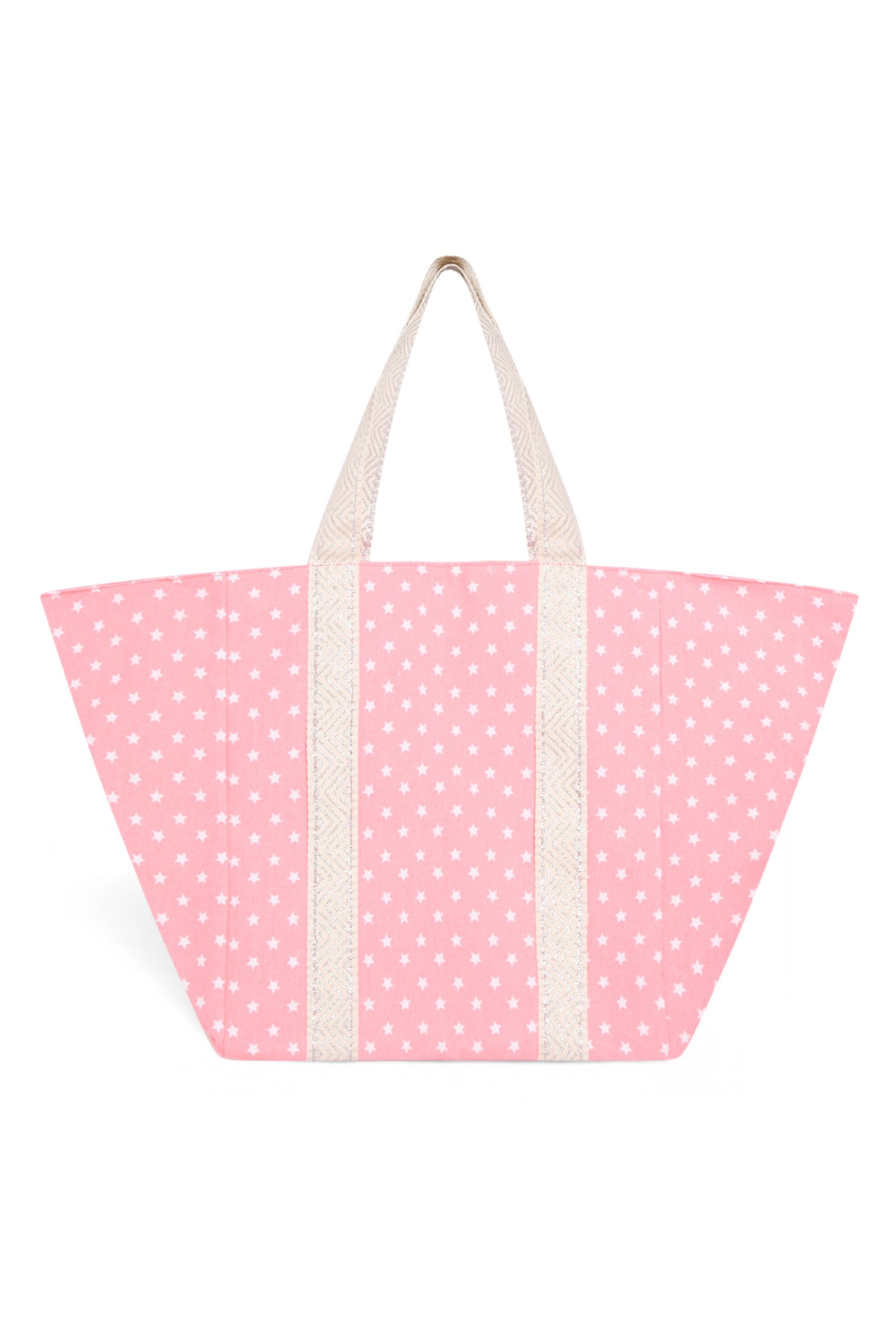 PINK STARRY BEACH BAG Cockatoo