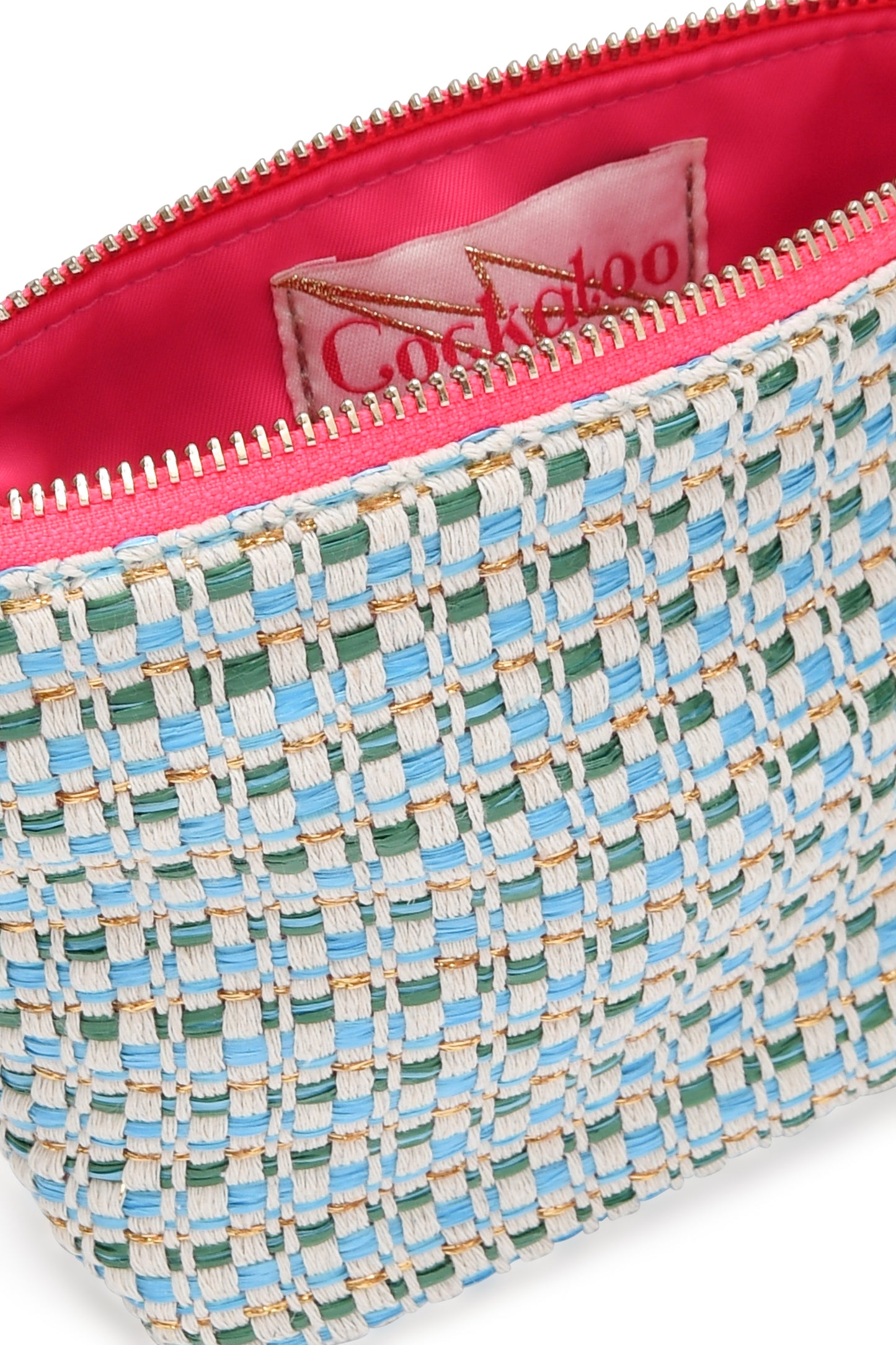 SMALL WOVEN CHECK