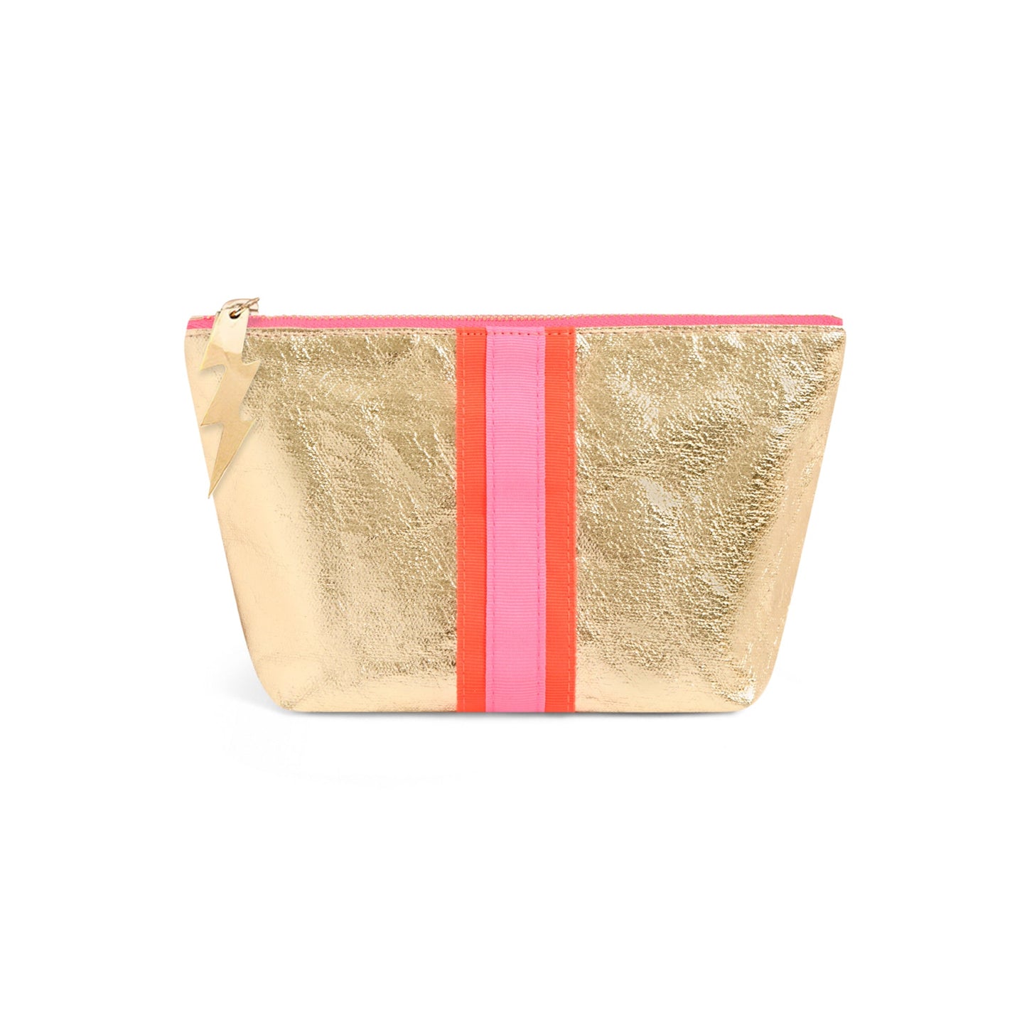 NEW SMALL SHEENY GOLD BAG