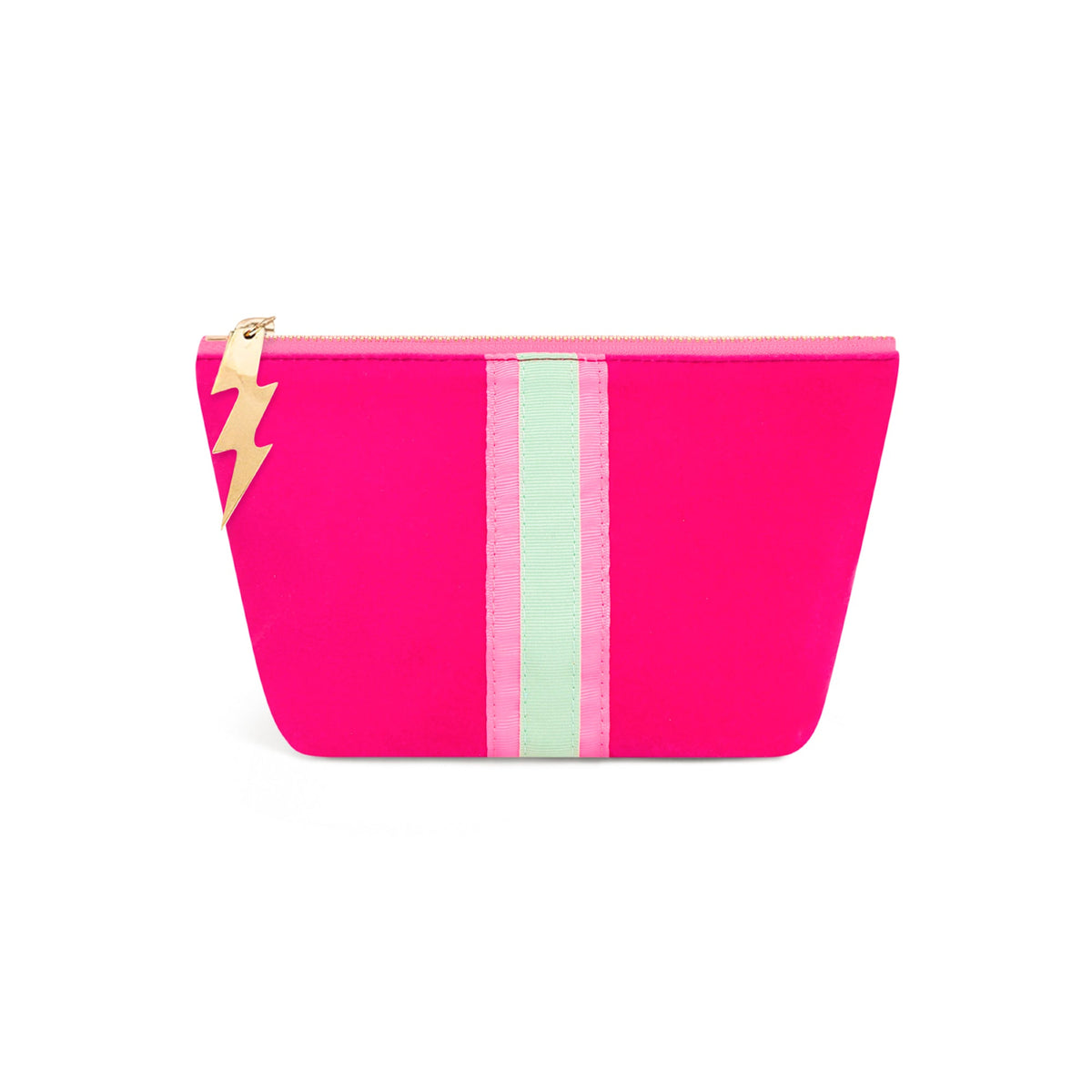SMALL PINK VELVET BAG