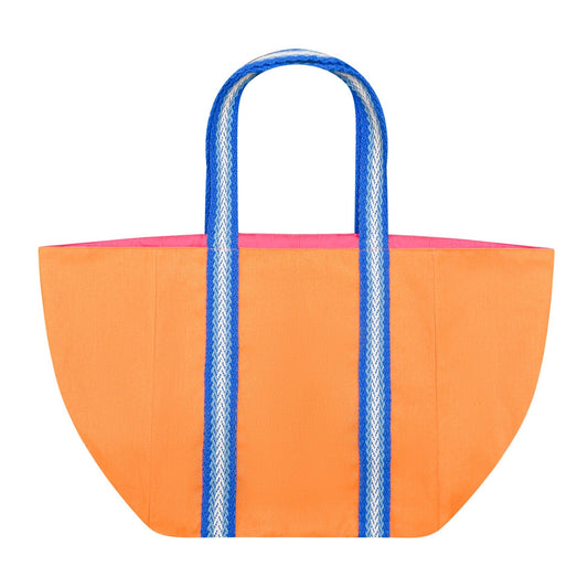 BRIGHT ORANGE BEACH BAG