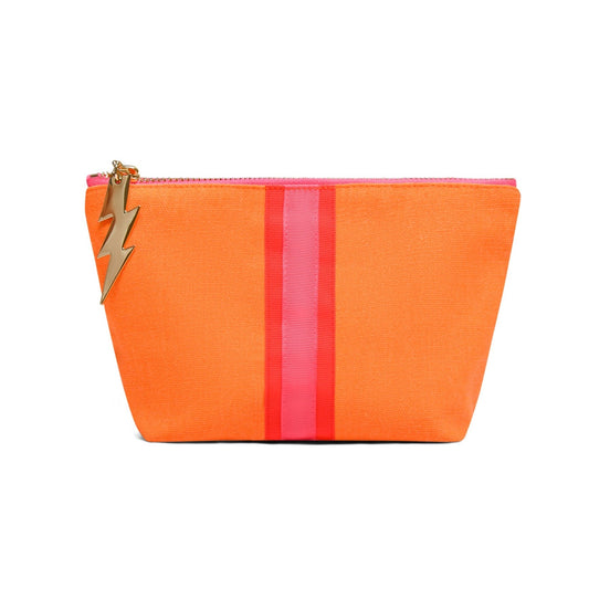 SMALL LUCKY STRIPE BAG - ORANGE - Cockatoo
