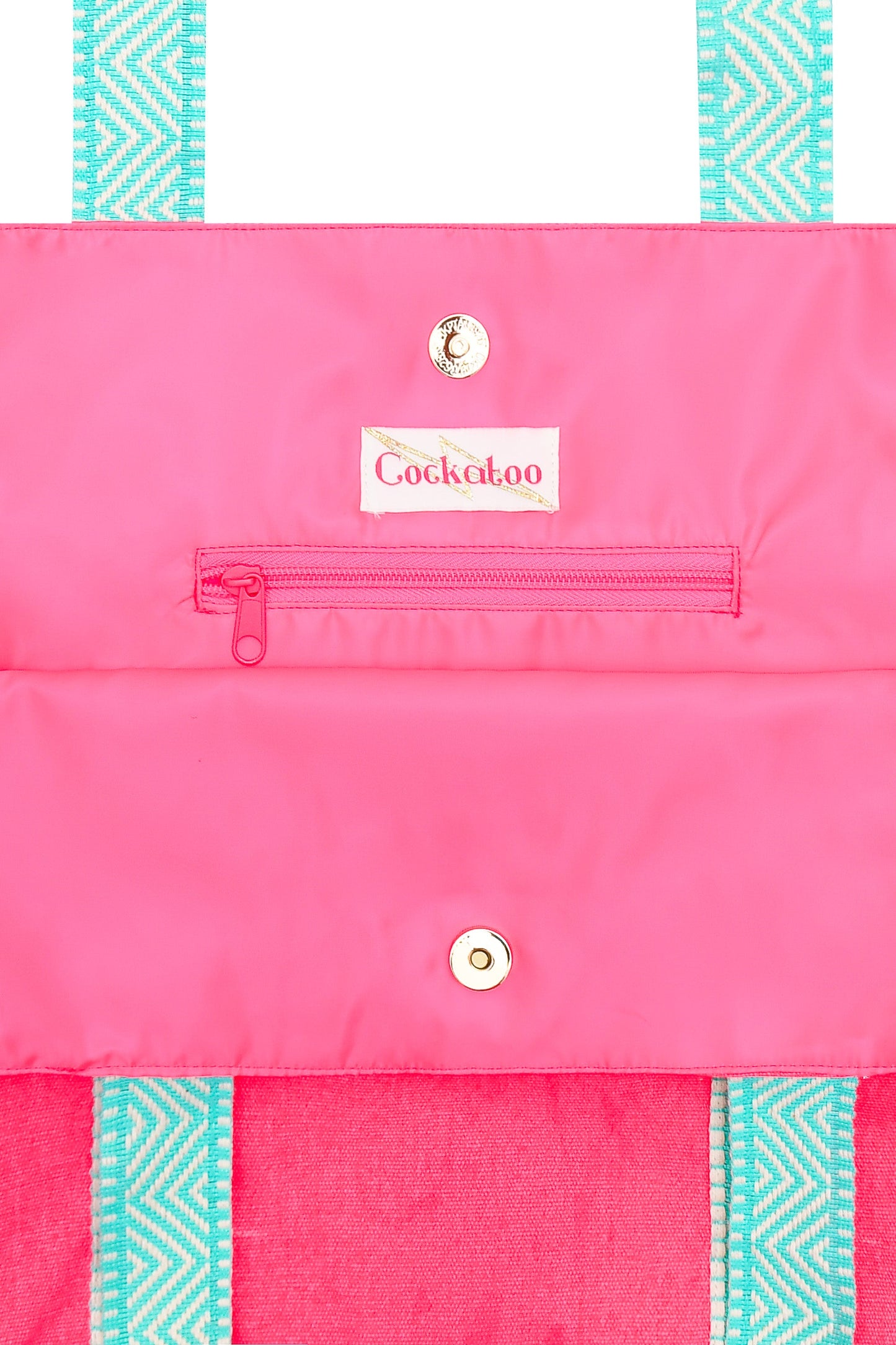 HOT PINK BEACH BAG - Cockatoo