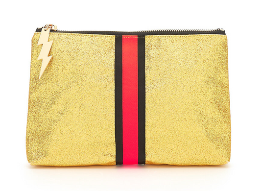 GOLD GLITTER CLUTCH - Cockatoo